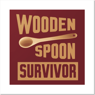 Wooden Spoon Survivor Posters and Art